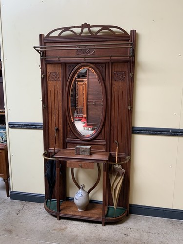Antik garderobe mit - antik,