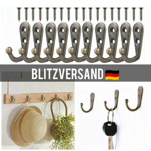 10x set vintage - vintage, wandhaken