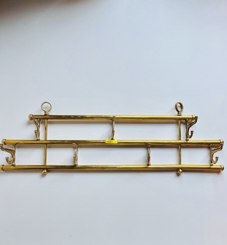 Garderobe messing massiv - garderobe,