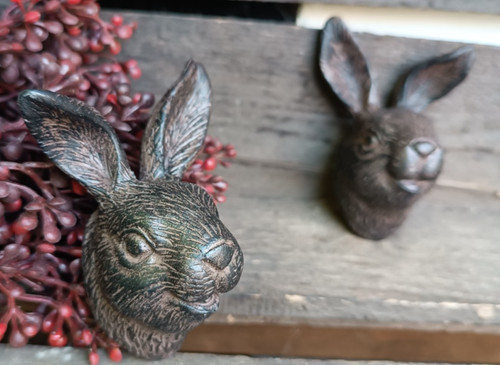 2 x wandhaken hase - ,