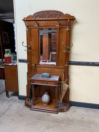 Antike jugendstil garderobe - antike,