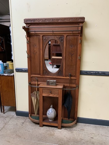 Antik garderobe - antik,