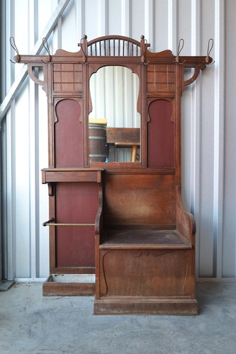 Jugendstil garderobe antik - jugendstil,