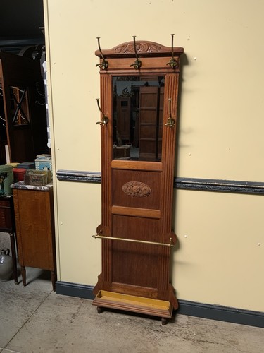 Antik garderobe - -,