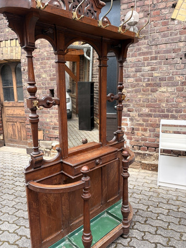 Antike garderobe freistehend - antike,