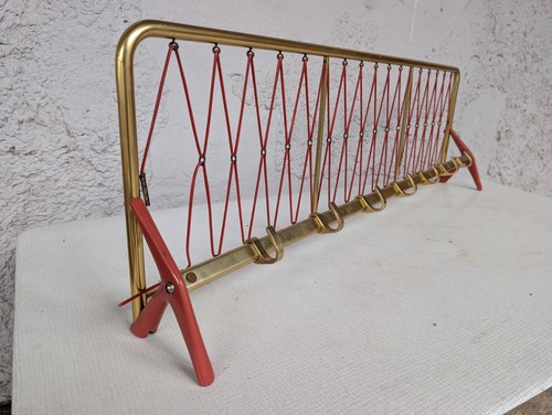 50er garderobe messing vintage - garderobe,